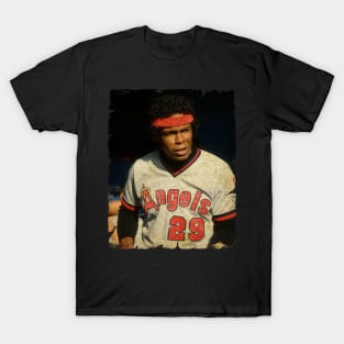 Rod Carew in Los Angeles Angels of Anaheim T-Shirt